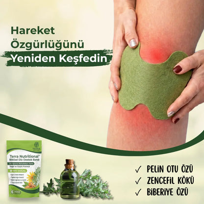 Terra Nutritional™ Bitkisel Diz Destek Bandı